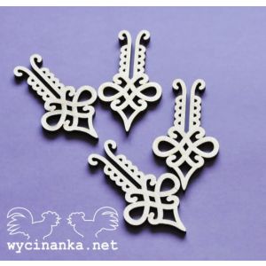 Vanerikuvio Saranat 4 kpl. MVN7425