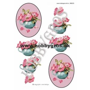 3D-kuva Soikea kukka 066235