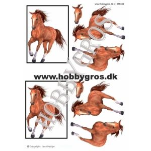 3D-kuva Hevonen 066384