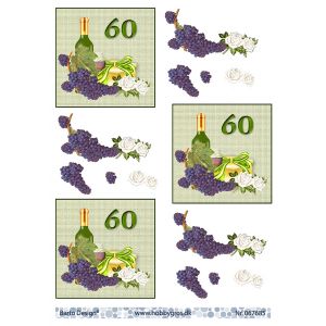 3D-kuva Vuosipäivä 60-vuotta 067685