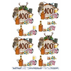 3D-kuva Vuosipäivä 100-vuotta 067864
