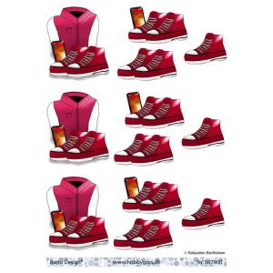 3D-kuva Takki ja tossut 067900