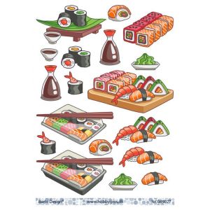3D-kuva Sushi 069027