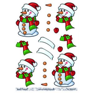 3D-kuva Lumiukko 069265