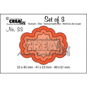 Crealies Set of 3. 8719925115004