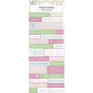Tekstitarra sanonnat pastelli 6417715026388