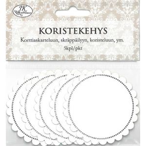 Koristekehys Pyöreä pieni valk. 6417715028986