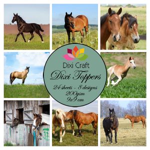 Dixi Craft Leikekuva Hevoset 5712039007107