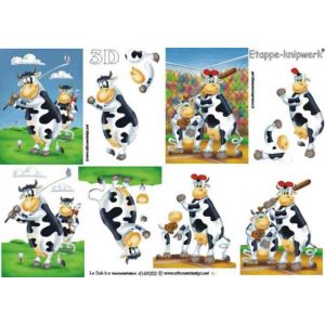 3D-kuva Golf-lehmä 8712927074973