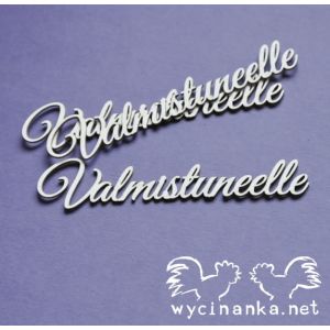 Pahvikuvio teksti Valmistuneelle 3 kpl. MPH5509