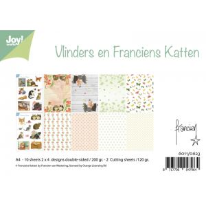 Joy crafts Paperilajitelma Franciens Katten 8717706047964