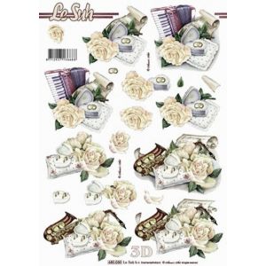 Stanssattu 3D-kuva Hääjuhlaa 8712927136688