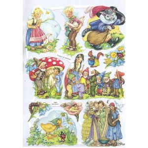 Kiiltokuva Satujen hahmot ef-7027