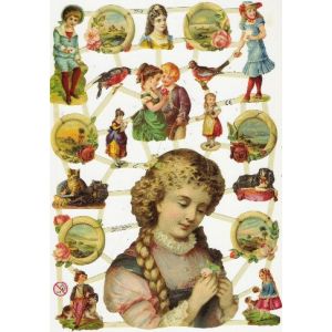 Kiiltokuva Lapset Victorians ef-7242