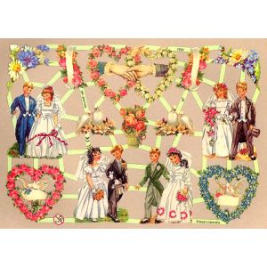 Kiiltokuva Hääpareja ef-7250