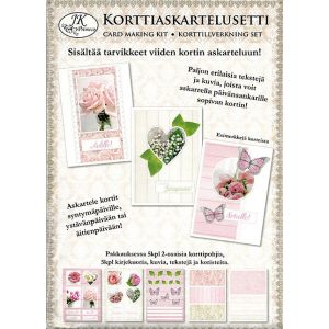 Korttiaskartelusetti Kukat 6417715074006
