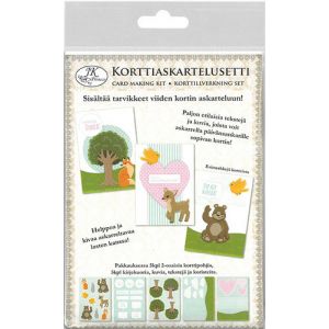 Korttiaskartelusetti Eläimet 6417715074013