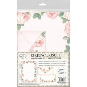 Kirjepaperisetti Iso Ruusu 6417715078837