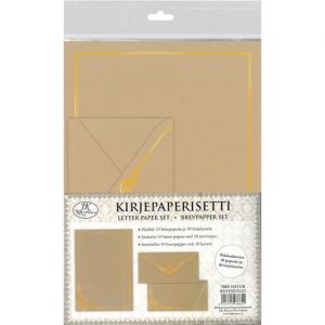 Kirjepaperisetti Natur Kultafolio 6417715078851