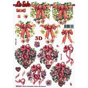 3D-kuva Sydän kranssi 8712927138958