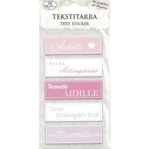 Tekstitarra Äidille 6417715088744