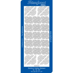 Ääriviivatarra-Kulmat 8717116008555 Hopea