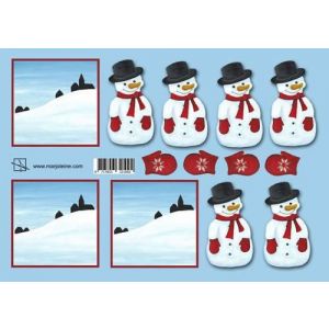 3D-kuva Lumiukot 8717853321207