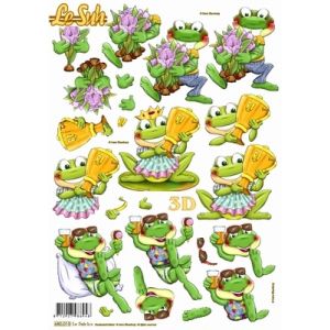 Stanssattu 3D-kuva Sammakot 8712927986948