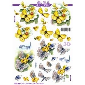 3D-kuva Perhoset 8712927136732