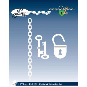 Lene Dies Lukko, avain ja ketju 5712039017359