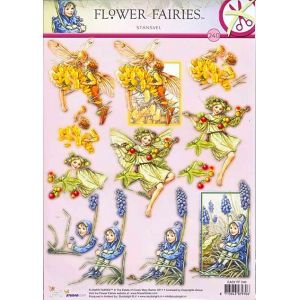 Stanssattu 3D-kuva Keijukaiset 8713943079706