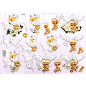 3D-kuva Hää-aihe Kyyhkyt5 6210015718355