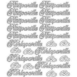 Ääriviivatarra-Hääparille 8717116014365