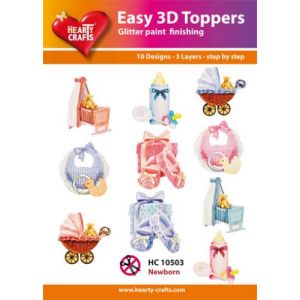 Hearty Crafts 3D-kuvat leikatut 10503