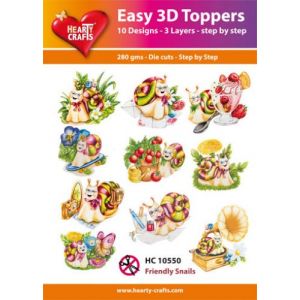 Hearty Crafts 3D-kuva leikatut 10550