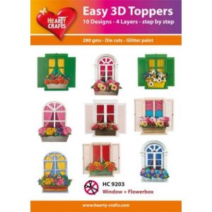 Hearty Crafts 3D-kuvat leikatut 9203