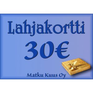 Lahjakortti 30€