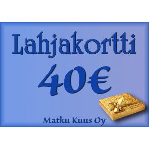Lahjakortti 40€