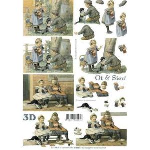3D-kuva Tyttöset neuloo 8712927082930