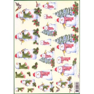 3D-kuva Lumiukot1  8714805004317