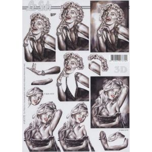 3D-kuva Marilyn ja BB 1