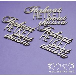 Pahvikuvio teksti Parhaat hetket ovat ikuisia MPH7394