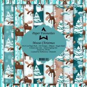 Paper Favourites Moose Christmas 5712039033953