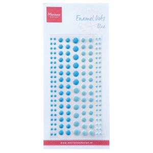 Marianne Design Enamel dots blue 8716697062000