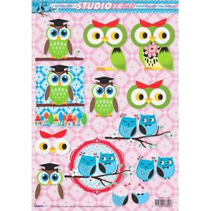 3D-kuva Pöllöt 8713943085226