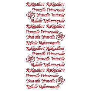 Ääriviivatarra-Rakkaalleni 201210101100