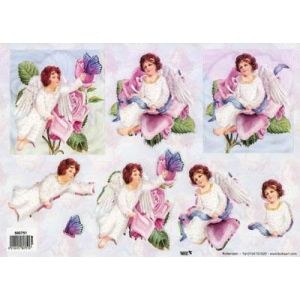 Stanssattu TBZ 3D-kuva Enkeli 6210015807516