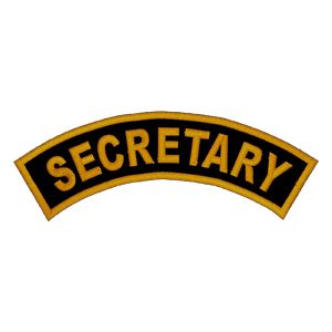 SECRETARY kaari vanha malli 10x3.5 kulta Z19