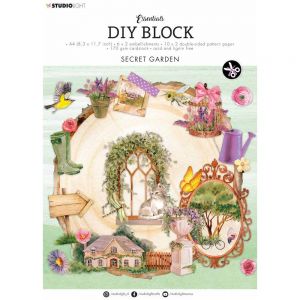 Studio Light DIY Block Secret Garden 8713943140048