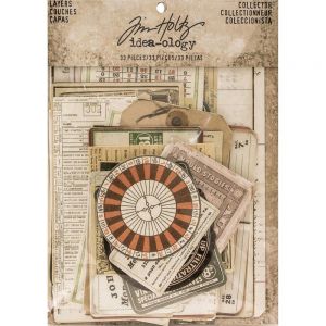Tim Holtz idea-ology Collector Layers die-cuts 040861935530